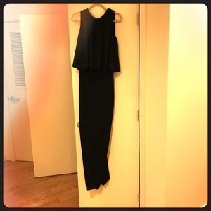 Long black formal dress